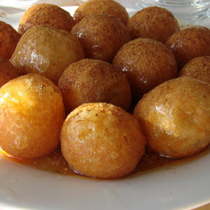 Greek Honey Puffs